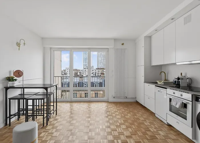 High-end One-bedroom With Rooftop Views 13 Daire Paris