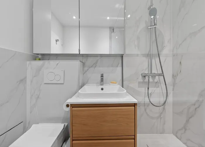 High-end One-bedroom With Rooftop Views 13