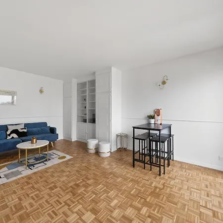 High-end One-bedroom With Rooftop Views 13 Apartamento Paris