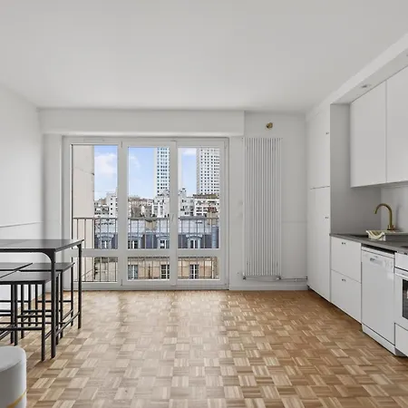High-end One-bedroom With Rooftop Views 13 Lägenhet Paris
